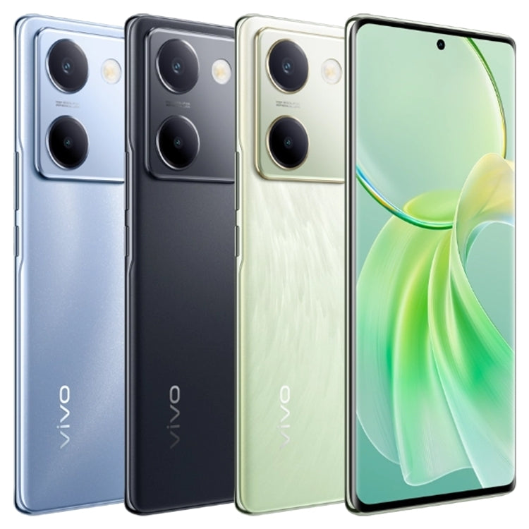 vivo Y100, 12GB+256GB, Face ID / Screen Fingerprint Identification, 6.78 inch Android 13.0 OriginOS 3 Snapdragon 695 Octa Core, OTG, Network: 5G(Green) - vivo by vivo | Online Shopping UK | buy2fix