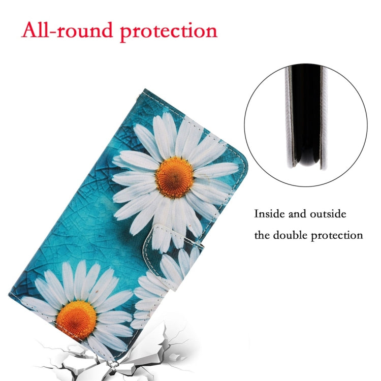 For Xiaomi Redmi 9A 3D Colored Drawing Horizontal Flip PU Leather Case with Holder & Card Slots & Wallet(Chrysanthemum) - Xiaomi Cases by buy2fix | Online Shopping UK | buy2fix