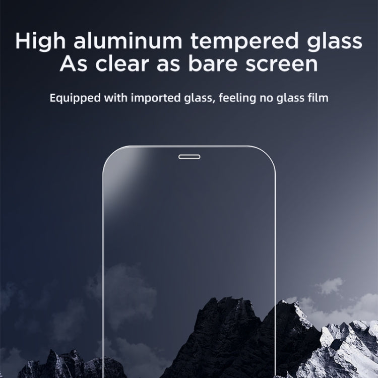 For iPhone 12 / 12 Pro JOYROOM Knight Series 2.5D Big Screen HD Tempered Glass Film - iPhone 12 / 12 Pro Tempered Glass by JOYROOM | Online Shopping UK | buy2fix