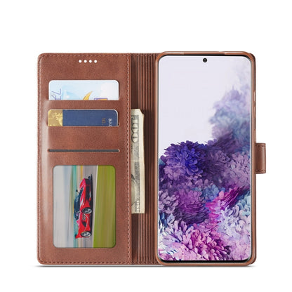 For Samsung Galaxy S20 FE 5G / S20 Lite LC.IMEEKE Calf Texture Horizontal Flip Leather Case, with Holder & Card Slots & Wallet & Photo Frame(Black) - Galaxy S20 FE Cases by LC.IMEEKE | Online Shopping UK | buy2fix