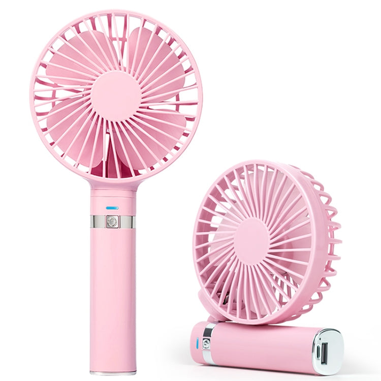 S2 Portable Foldable Handheld Electric Fan, with 3 Speed Control & Night Light (Pink) - Electric Fans by buy2fix | Online Shopping UK | buy2fix