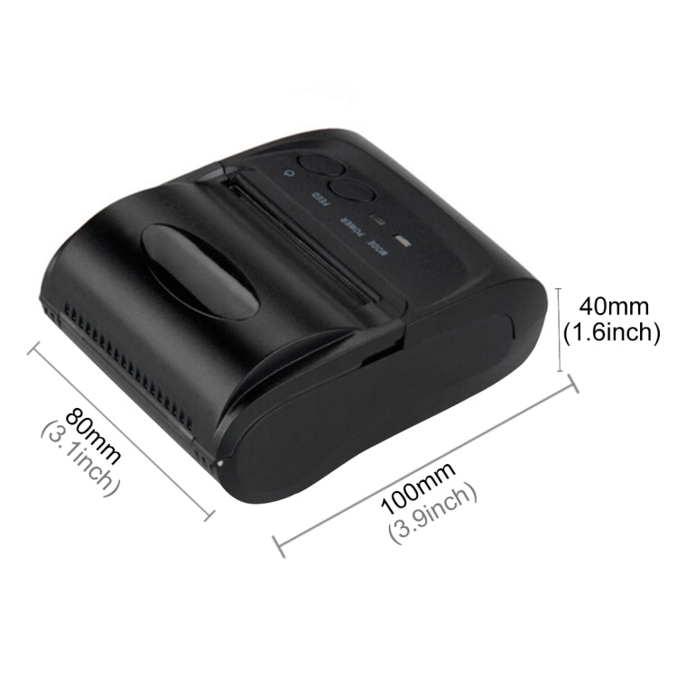 POS-5802 Thermal Line Bluetooth Receipt Printer(Black) - Consumer Electronics by buy2fix | Online Shopping UK | buy2fix