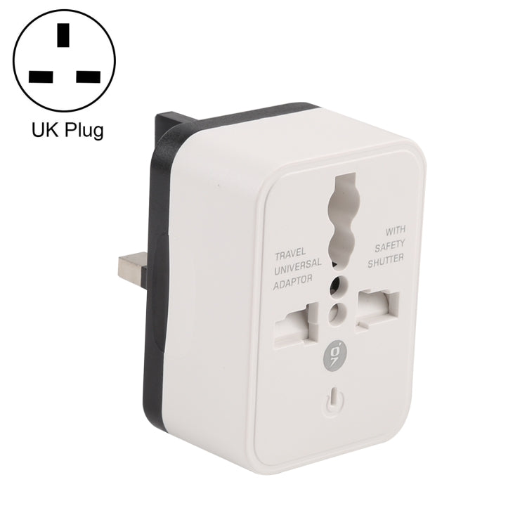 WN-2018 Dual USB Travel Charger Power Adapter Socket, UK Plug - Mobile Accessories by buy2fix | Online Shopping UK | buy2fix