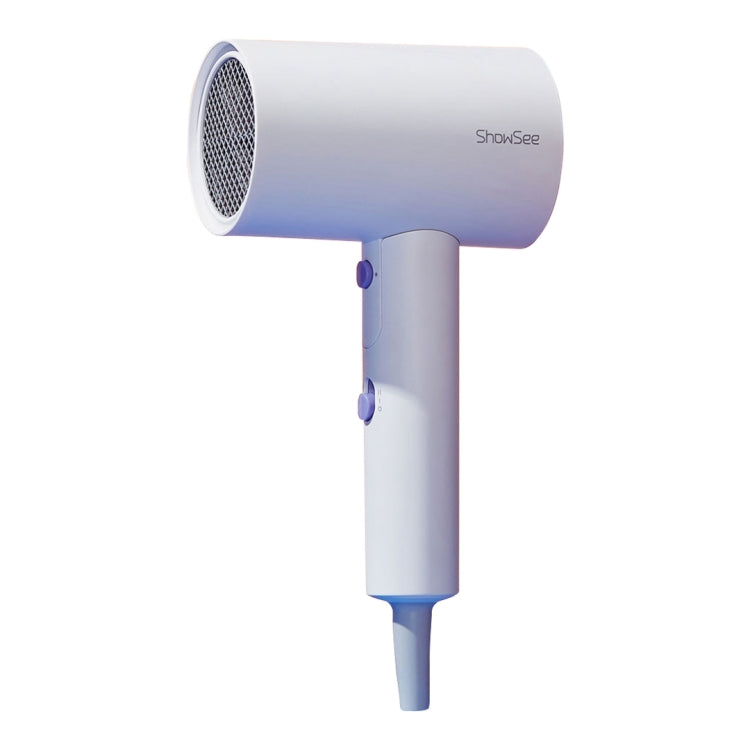 Original Xiaomi Youpin ShowSee Negative Ion Folding Electric Hair Dryer, US Plug(White) - Home & Garden by Xiaomi | Online Shopping UK | buy2fix