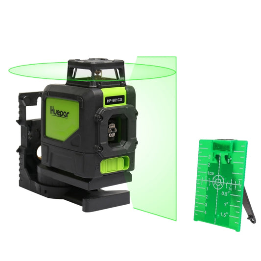 901CG H360 Degrees / V130 Degrees Laser Level Covering Walls and Floors 5 Line Green Beam IP54 Water / Dust proof(Green) - Consumer Electronics by buy2fix | Online Shopping UK | buy2fix