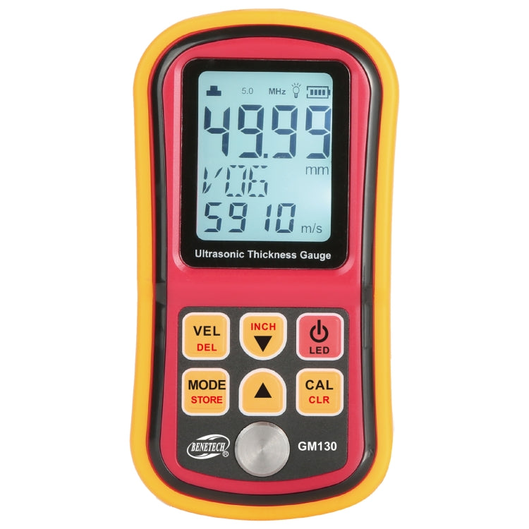 BENETECH GM130 Ultrasonic Thickness Meter Tester Gauge, Measure Range: 1.00~300.0mm - Consumer Electronics by BENETECH | Online Shopping UK | buy2fix