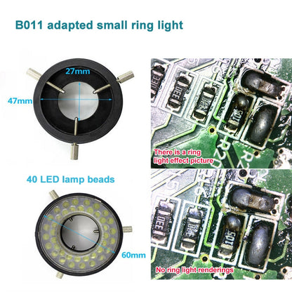 Supereyes DB04 Electronic Microscope LED Ring Light for HCB0990 - Others by Supereyes | Online Shopping UK | buy2fix