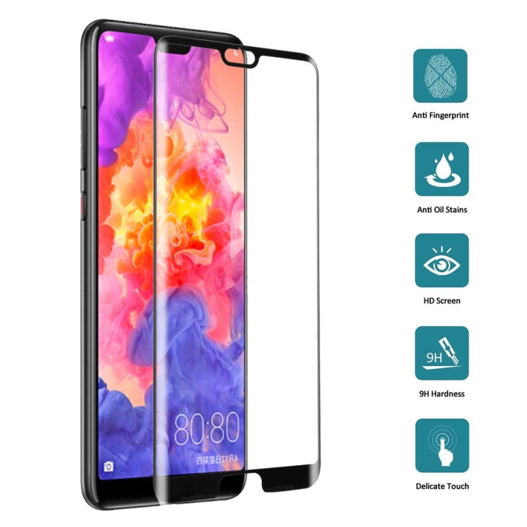 For Huawei P20 Pro 0.3mm 9H Surface Hardness 3D Full Screen Tempered Glass Film - Mobile Accessories by buy2fix | Online Shopping UK | buy2fix