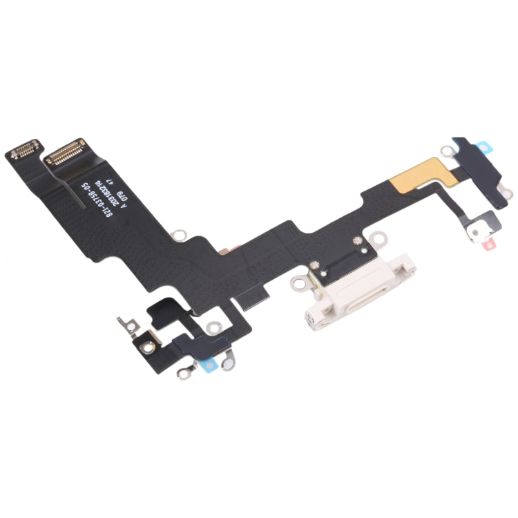 For iPhone 14 Charging Port Flex Cable (White) - Repair & Spare Parts by buy2fix | Online Shopping UK | buy2fix