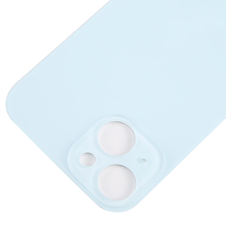 For iPhone 15 Glass Battery Back Cover(Blue) -  by buy2fix | Online Shopping UK | buy2fix