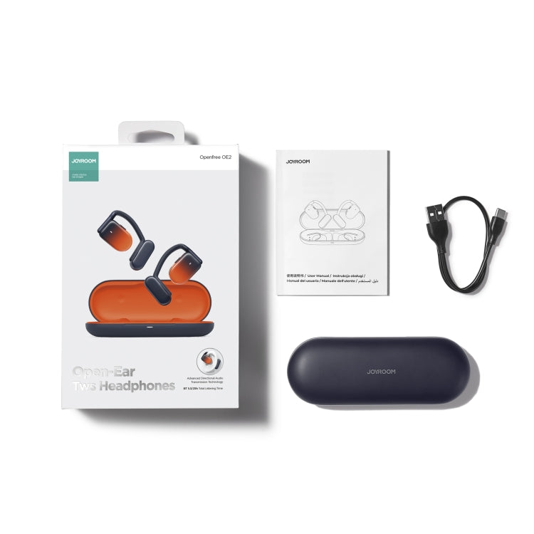 JOYROOM JR-OE2 Waterproof True Wireless Noise Reduction Bluetooth HiFi Earphone (Orange) - Bluetooth Earphone by JOYROOM | Online Shopping UK | buy2fix