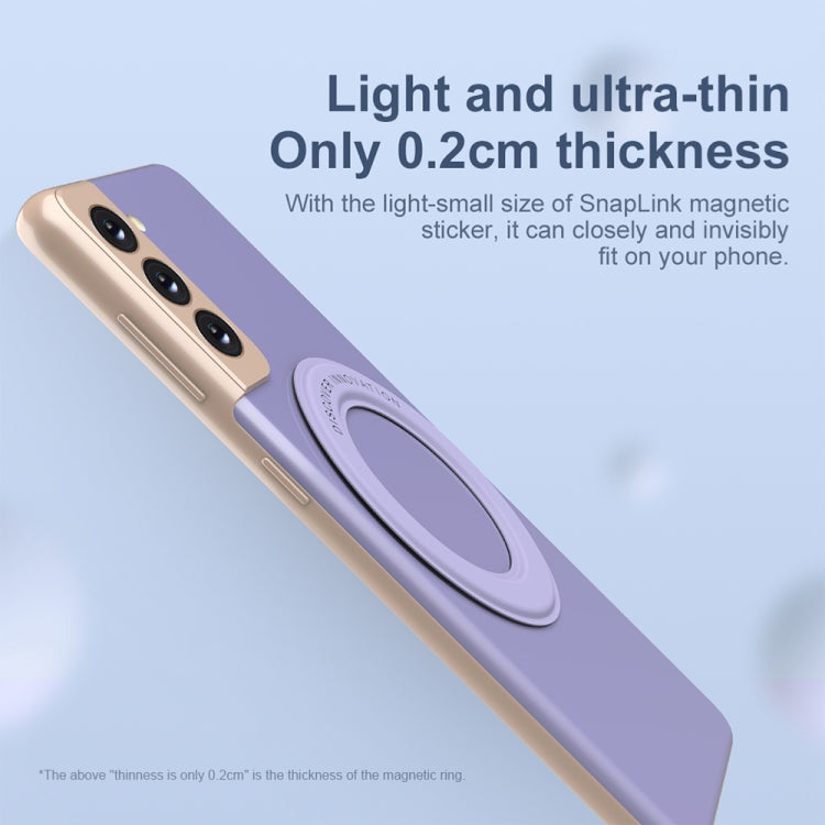 NILLKIN Skin-friendly Version Magsafe Ring Magnetic Mobile Phone Holder Set(Purple) - Desktop Holder by NILLKIN | Online Shopping UK | buy2fix