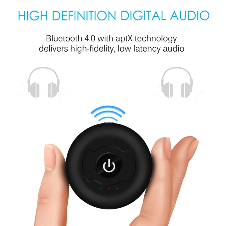 H366T Portable Multi-point Bluetooth 4.0 Audio Transmitter for iPhone, Samsung, HTC, Sony, Google, Huawei, Xiaomi and other Smartphones - Apple Accessories by buy2fix | Online Shopping UK | buy2fix