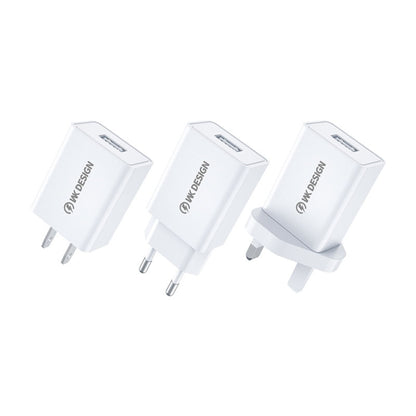 WK WP-U118 10W Single USB Port Travel Charger Power Adapter, EU Plug - USB Charger by WK | Online Shopping UK | buy2fix