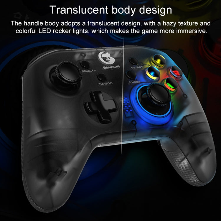 GameSir T4 Pro 2.4G Wireless Gamepad Game Controller with USB Receiver for PC / Switch / iOS / Android - GameSir Accessories by GameSir | Online Shopping UK | buy2fix