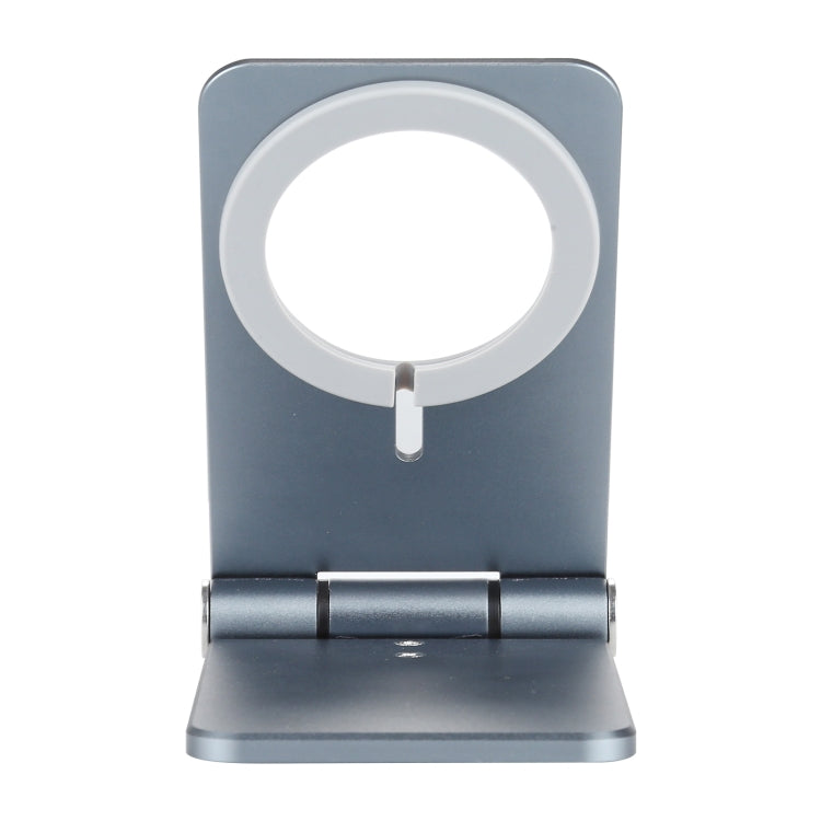 C29 Foldable Metal Bracket for MagSafe Magnetic Wireless Charger (Black) - Desktop Holder by buy2fix | Online Shopping UK | buy2fix
