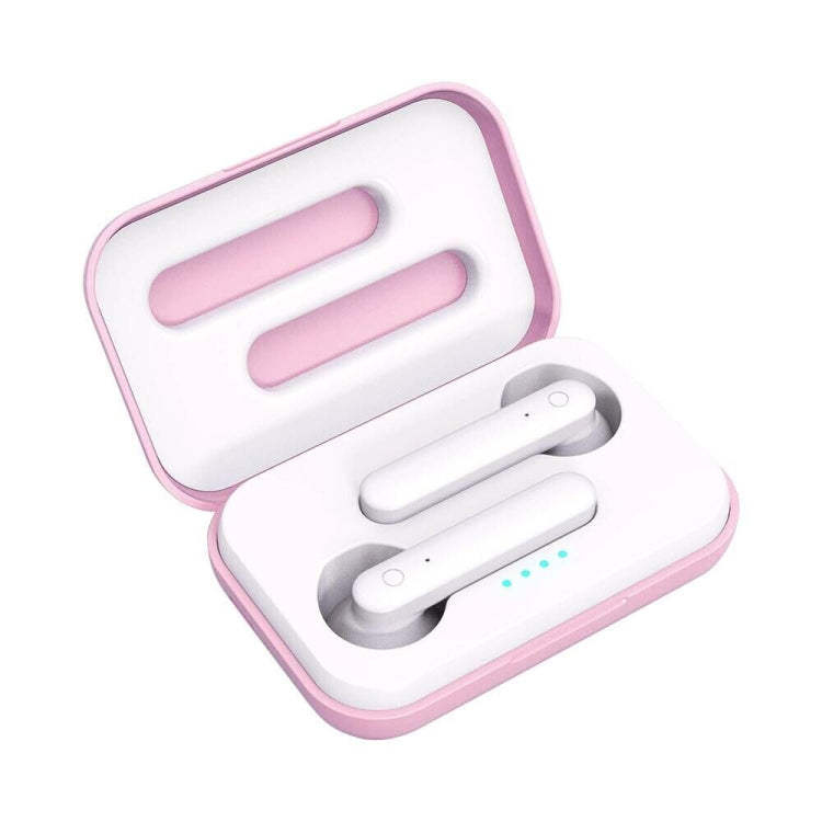 X26 TWS  Bluetooth 5.0 Wireless Touch Bluetooth Earphone with Magnetic Attraction Charging Box, Support Voice Assistant & Call(Pink) - TWS Earphone by buy2fix | Online Shopping UK | buy2fix