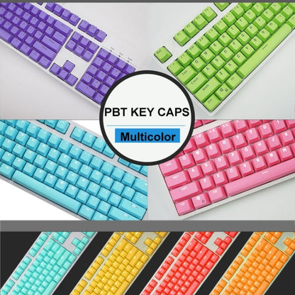 104 Keys Double Shot PBT Backlit Keycaps for Mechanical Keyboard(Orange) - Silicone / Sticker by buy2fix | Online Shopping UK | buy2fix