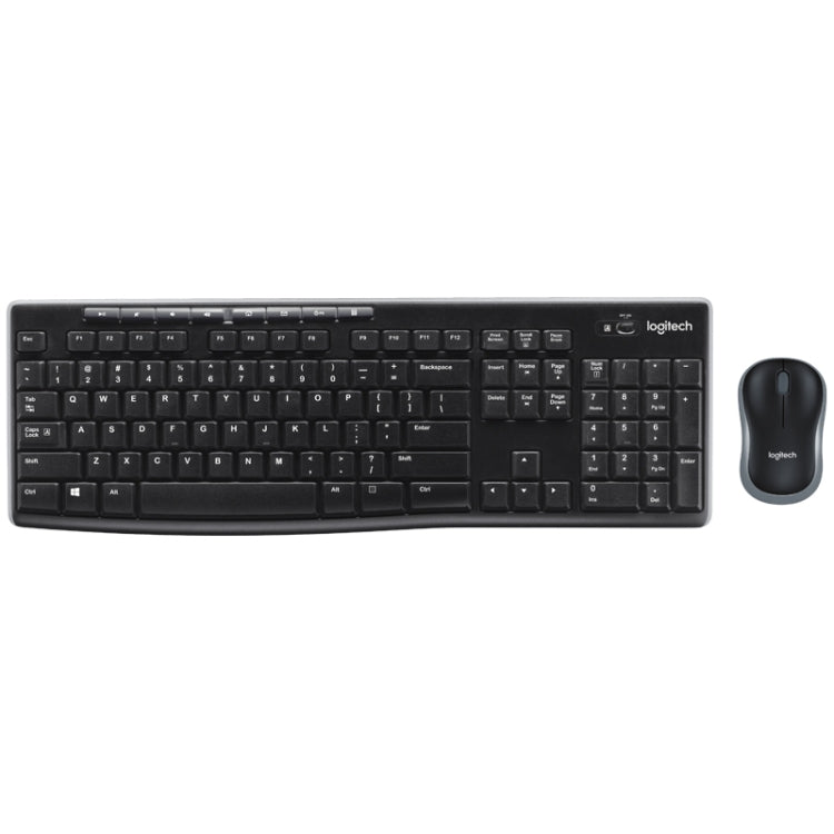 Logitech MK270 2.4GHz Wireless Keyboard + Mouse Set(Black) - Wireless Keyboard by Logitech | Online Shopping UK | buy2fix