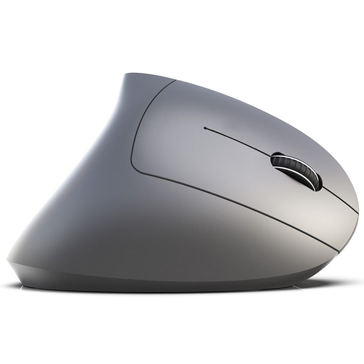 HXSJ T29 Bluetooth 3.0 Wireless Bluetooth 6-Keys 2400 DPI Adjustable Ergonomics Optical Vertical Mouse(Grey) - Wireless Mice by HXSJ | Online Shopping UK | buy2fix