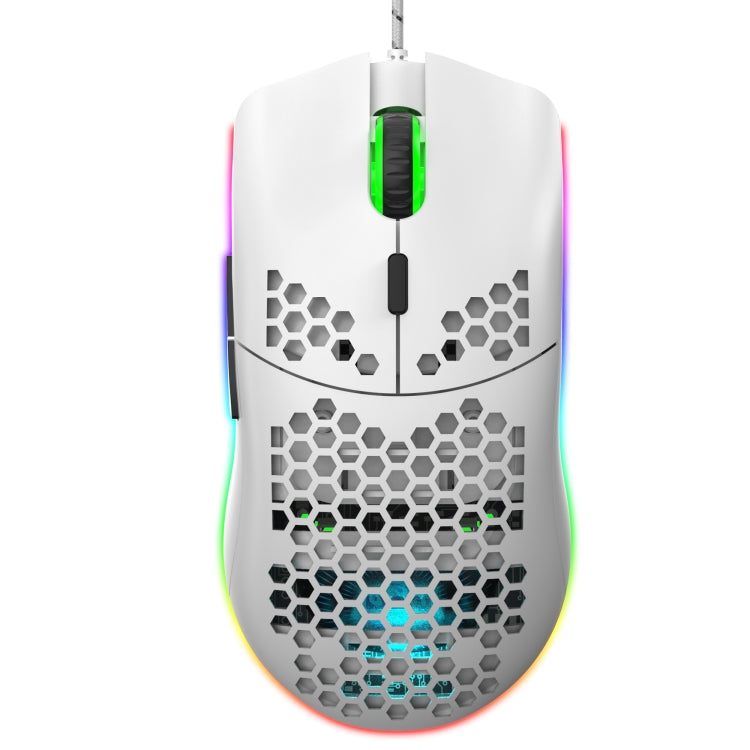 HXSJ J900 6 Keys RGB Lighting Programmable Gaming Wired Mouse (White) -  by HXSJ | Online Shopping UK | buy2fix