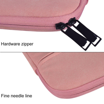 ST06 Waterproof PU Leather Zipper Hidden Portable Strap One-shoulder Handbag for 15.6 inch Laptops, with Suitcase Belt (Pink) - Computer & Networking by buy2fix | Online Shopping UK | buy2fix