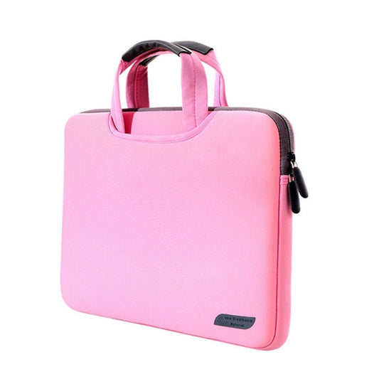 12 inch Portable Air Permeable Handheld Sleeve Bag for MacBook, Lenovo and other Laptops, Size:32x21x2cm(Pink) - 12.1 inch by buy2fix | Online Shopping UK | buy2fix