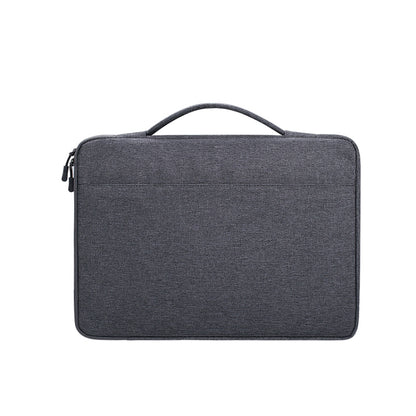 Oxford Cloth Waterproof Laptop Handbag for 15.6 inch Laptops, with Trunk Trolley Strap(Dark Gray) - 15.6 - 17 inch by buy2fix | Online Shopping UK | buy2fix