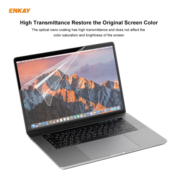 ENKAY Hat-prince Notebook PET HD Screen Protective Flim for MacBook Air 13.3 inch A1932 (2018) / A2179 (2020) / A2337 (2020) - Screen Protectors by ENKAY | Online Shopping UK | buy2fix