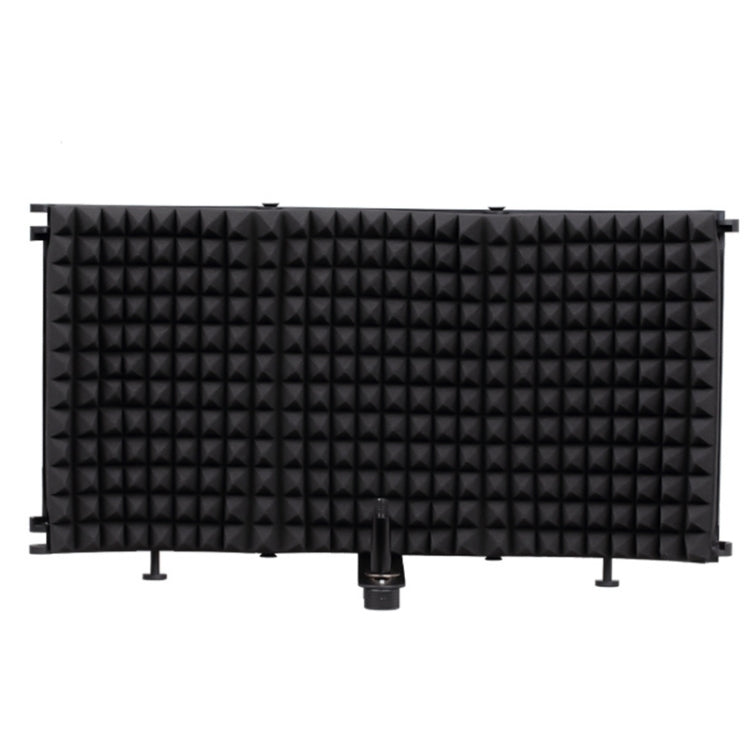 H-3 Microphone Soundproof Cover Wind Screen Noise Reduction Bracket (Black) - Consumer Electronics by buy2fix | Online Shopping UK | buy2fix