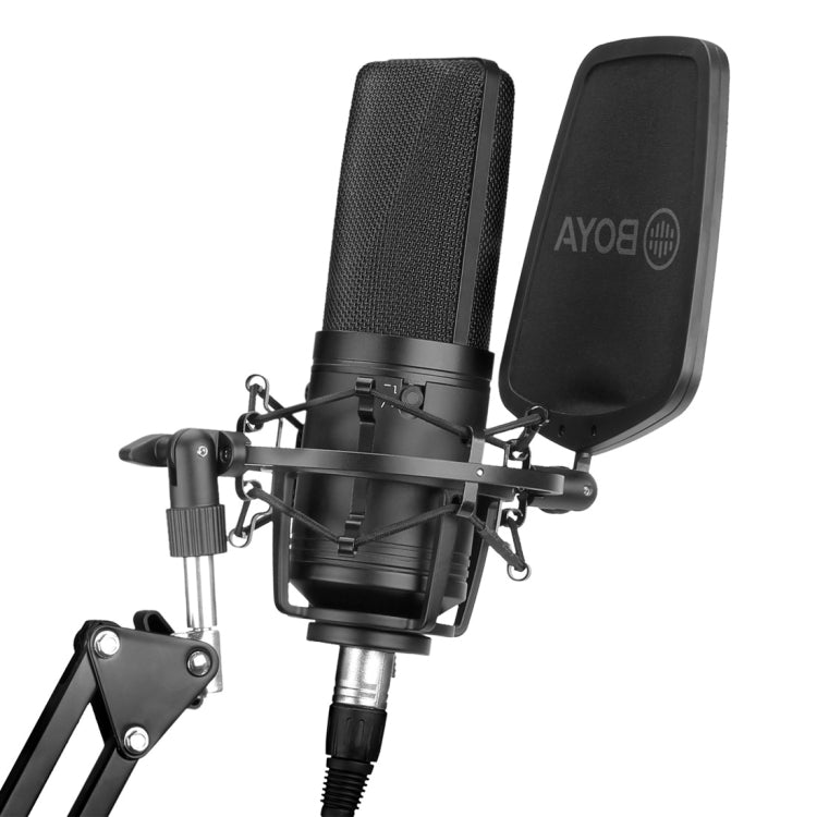 BOYA BY-M1000 Professional Recording Studio Cardioid Omnidirectional Switchable Microphone - Consumer Electronics by BOYA | Online Shopping UK | buy2fix
