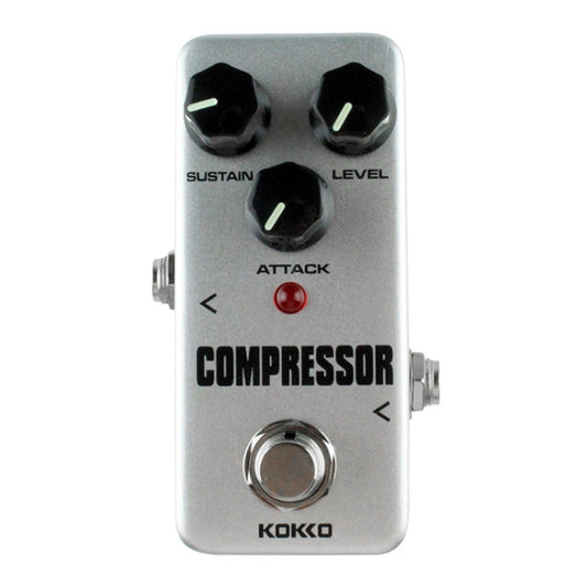 KOKKO FCP2 Mini Electric Guitar Monoblock Compressor Effects Pedal(Grey) - Guitar Tuner by KOKKO | Online Shopping UK | buy2fix