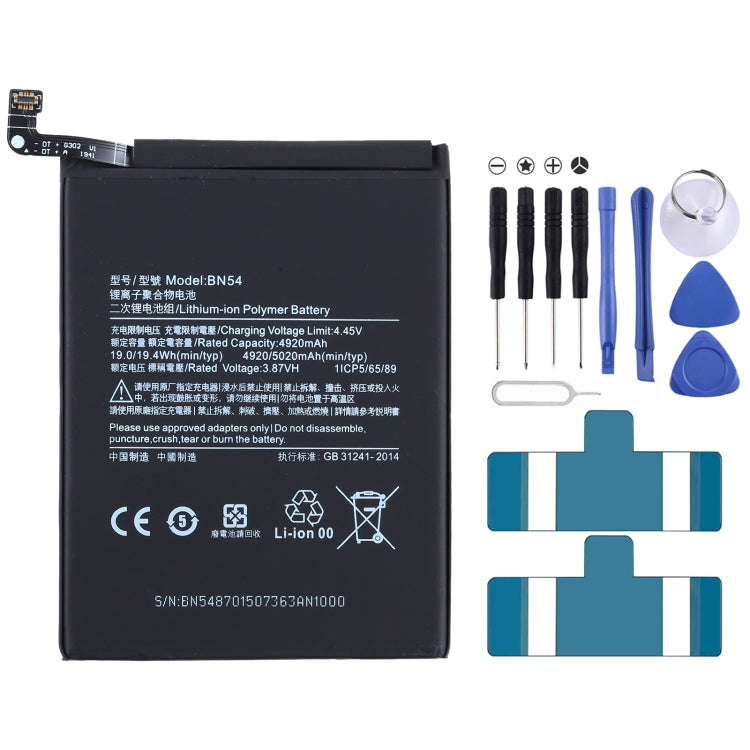 BN54 Li-ion Polymer Battery for Xiaomi Redmi 10X 4G / Redmi Note 9 - For Xiaomi by buy2fix | Online Shopping UK | buy2fix