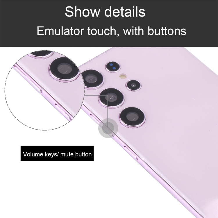 For Samsung Galaxy S23 Ultra 5G Color Screen Non-Working Fake Dummy Display Model(Lavender Purple) - For Galaxy by buy2fix | Online Shopping UK | buy2fix