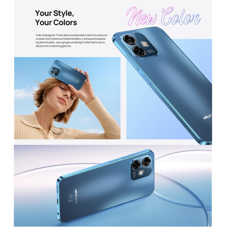 [HK Warehouse] Ulefone Note 16 Pro, 4GB+128GB, Dual Back Cameras, Face ID & Side Fingerprint Identification, 4400mAh Battery, 6.52 inch Android 13 Unisoc T606 Octa Core up to 1.6GHz, Network: 4G, Dual SIM, OTG (Black) - Ulefone by Ulefone | Online Shopping UK | buy2fix