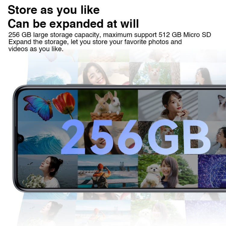 Huawei Enjoy 60 256GB MGA-AL40,  48MP Cameras, China Version, Dual Back Cameras, Face ID & Side Fingerprint Identification, 6000mAh Battery, 6.75 inch HarmonyOS 3.0 Octa Core, Network: 4G, OTG, Not Support Google Play(Blue) - Huawei Mate & P by Huawei | Online Shopping UK | buy2fix