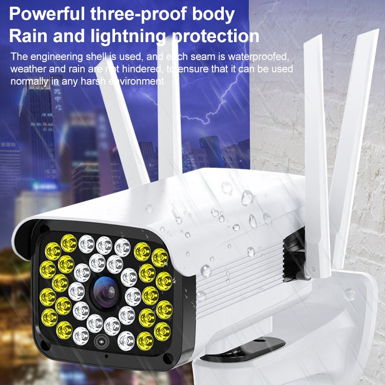 Difang DF-36Q Outdoor HD Surveillance IP Camera, Support Voice Intercom & Night Vision & Human Figure Detection & TF Card, WiFi + HD Fixed Version, US Plug - Security by Difang | Online Shopping UK | buy2fix