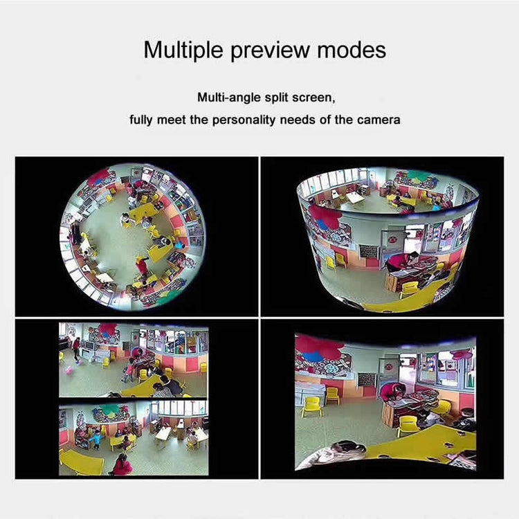 Anpwoo MN003 360 Degrees Panoramic 960P HD WiFi IP Camera, Support Motion Detection & Infrared Night Vision & TF Card(Max 64GB) - Security by Anpwoo | Online Shopping UK | buy2fix