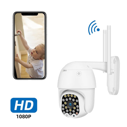 QX18 1080P HD WiFi IP Camera, Support Night Vision & Motion Detection & Two Way Audio & TF Card, US Plug - Security by buy2fix | Online Shopping UK | buy2fix