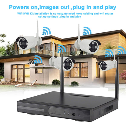 K9608W-PE2013W 8CH HD 960P 1.3 Mega Pixel 2.4GHz WiFi IP Bullet Camera + NVR Kit - Security by buy2fix | Online Shopping UK | buy2fix