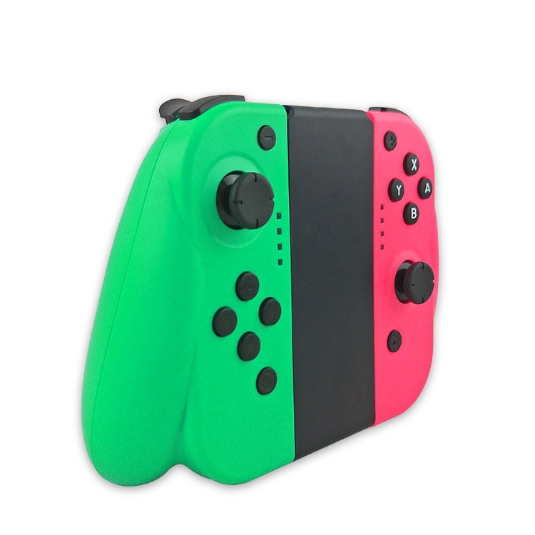 Left and Right Wireless Bluetooth Game Controller Gamepad for Switch Joy-Con(Green+Red) - Gamepads by buy2fix | Online Shopping UK | buy2fix