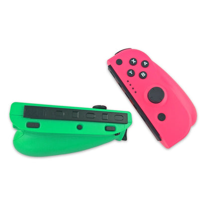 Left and Right Wireless Bluetooth Game Controller Gamepad for Switch Joy-Con(Green+Red) - Gamepads by buy2fix | Online Shopping UK | buy2fix