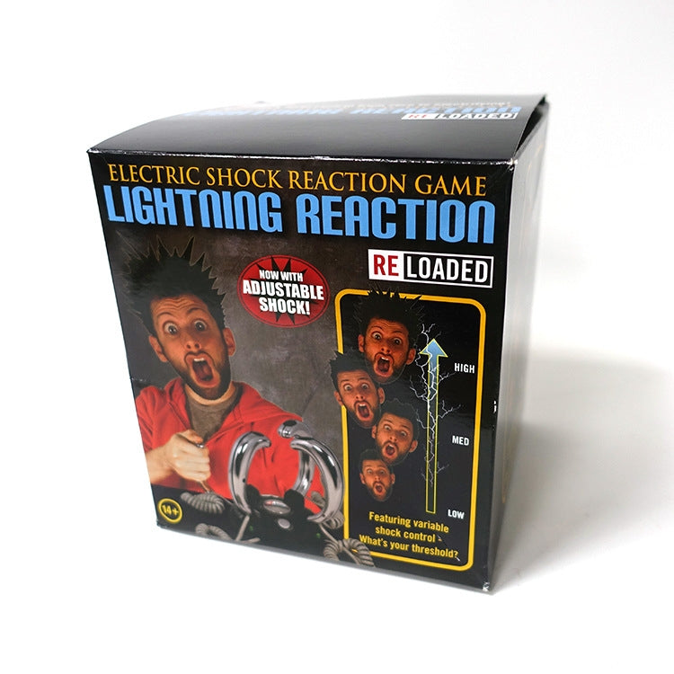 Party Tricky Lightning Reaction Game Machine Mini Electric Shock Lie Detector - Others by buy2fix | Online Shopping UK | buy2fix