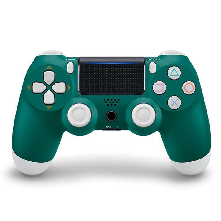 For PS4 Wireless Bluetooth Game Controller Gamepad with Light, US Version(Green) - Gamepads by buy2fix | Online Shopping UK | buy2fix