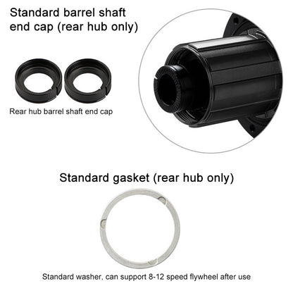 GUB 1421 Carbon Fiber Disc Bike Hub - Outdoor & Sports by GUB | Online Shopping UK | buy2fix