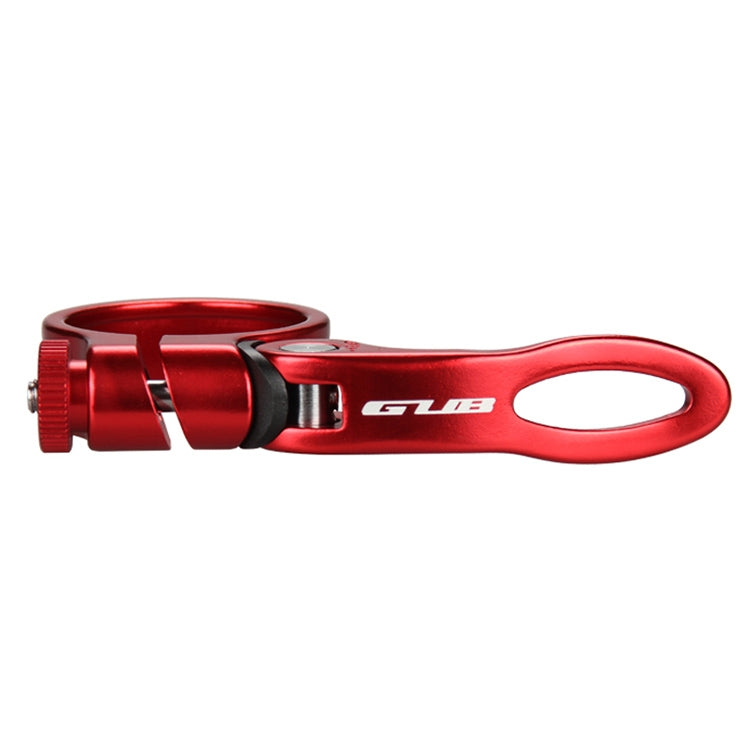 GUB CX-18 31.8mm Aluminum Ultralight Bicycle Seat Post Clamp(Red) - Outdoor & Sports by GUB | Online Shopping UK | buy2fix