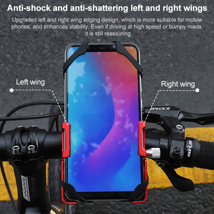 GUB P10 Aluminum Bike Phone Holder(Titanium Color) - Outdoor & Sports by GUB | Online Shopping UK | buy2fix