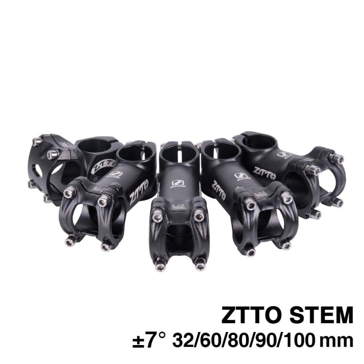ZTTO Bicycle Handlebar Fork Stem Lightweight Stand Pipe 60mm - Outdoor & Sports by ZTTO | Online Shopping UK | buy2fix