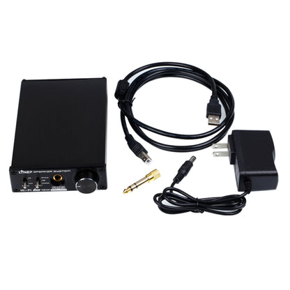 A936 Portable Fiber Coaxial USB Headphone Amplifier Digital Audio DAC Decoder (Black) - Consumer Electronics by buy2fix | Online Shopping UK | buy2fix