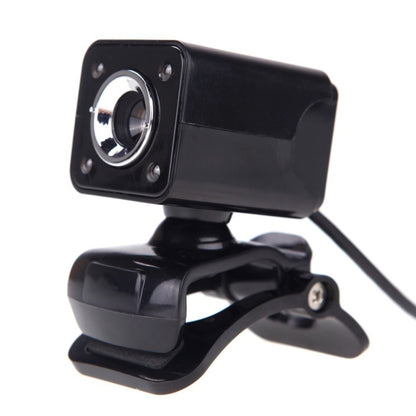 A862 360 Degree Rotatable 480P WebCam USB Wire Camera with Microphone & 4 LED lights for Desktop Skype Computer PC Laptop, Cable Length: 1.4m -  by buy2fix | Online Shopping UK | buy2fix